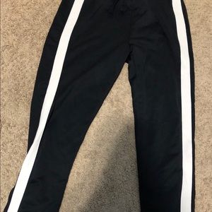 Dark navy blue track pants